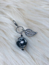 Load image into Gallery viewer, Black and Silver with Leaf