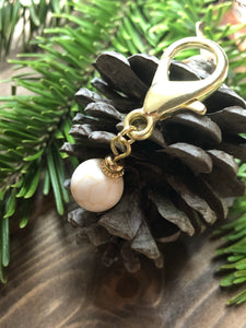 Ivory and Gold Ornament