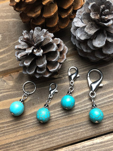 Ornament - Teal and Silver